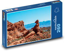 Údolie ohňa - Nevada, Red Rock Puzzle 260 dielikov - 41 x 28,7 cm 