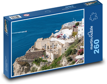 Santorini - Řecko, moře Puzzle 260 - 41x28,7 cm
