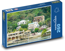 Honduras - přístav, město Puzzle 260 dílků - 41 x 28,7 cm