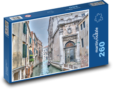 Benátky - Itálie, gondola Puzzle 260 dílků - 41 x 28,7 cm