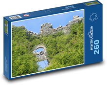 Natura - ruiny, starożytne Puzzle 260 elementów - 41x28,7 cm