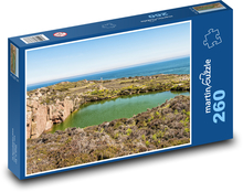 Lom - skaly, more Puzzle 260 dielikov - 41 x 28,7 cm 