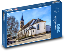 Kirche - Glaube, Kirchturm Puzzle 260 Teile - 41 x28,7 cm