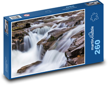 Prietok vody - rieka, príroda Puzzle 260 dielikov - 41 x 28,7 cm 