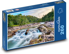 Fluss - Natur, Bäume Puzzle 260 Teile - 41 x28,7 cm