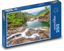 Vodopády - peřeje, rieky Puzzle 260 dielikov - 41 x 28,7 cm 
