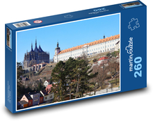 Kutná Hora - katedrála, mesto Puzzle 260 dielikov - 41 x 28,7 cm 