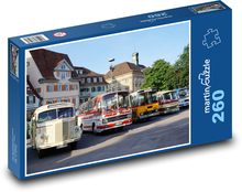 Veterán - autobus, Mercedes Puzzle 260 dielikov - 41 x 28,7 cm 