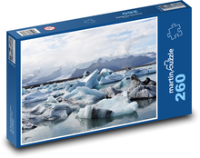 Gletscher - Meer, Meer Puzzle 260 Teile - 41 x28,7 cm