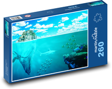 More - ryby, chobotnice Puzzle 260 dielikov - 41 x 28,7 cm 