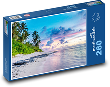 Tropical beach - sea, sand Puzzle 260 pieces - 41 x 28.7 cm 