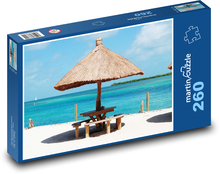 Belize - pláž, more Puzzle 260 dielikov - 41 x 28,7 cm