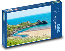 Pláž - pobrežie, more Puzzle 260 dielikov - 41 x 28,7 cm 