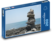 Wyspa Jeju - Korea, Morze Puzzle 260 elementów - 41x28,7 cm