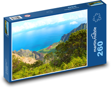 Havaj - príroda, more Puzzle 260 dielikov - 41 x 28,7 cm 