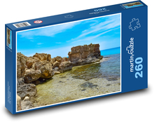 Felsige Küste - Meer, Riff Puzzle 260 Teile - 41 x28,7 cm
