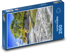 Strom - krajina, moře Puzzle 260 dílků - 41 x 28,7 cm