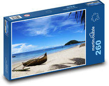 Madagaskar - ostrov, loď Puzzle 260 dielikov - 41 x 28,7 cm 