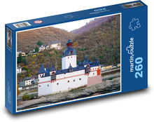 Hrad - cestovat, příroda Puzzle 260 - 41x28,7 cm