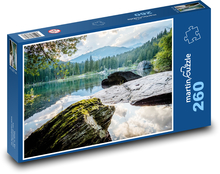 Graubünden - Švajčiarsko, príroda Puzzle 260 dielikov - 41 x 28,7 cm 