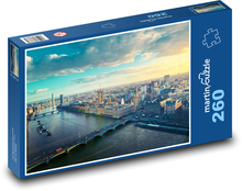 Temže - Londýn, řeka Puzzle 260 dílků - 41 x 28,7 cm