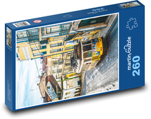 Tramvaj - vlak, přeprava Puzzle 260 dílků - 41 x 28,7 cm