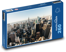 Budovy - mesto, budovy Puzzle 260 dielikov - 41 x 28,7 cm 