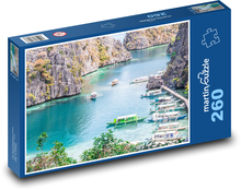 Boote - Wasser, Natur Puzzle 260 Teile - 41 x28,7 cm