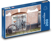 Bicycle - Amstrdam, Netherlands Puzzle 260 pieces - 41 x 28.7 cm 