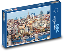 Veža Galata - Istanbul, Nemecko Puzzle 260 dielikov - 41 x 28,7 cm