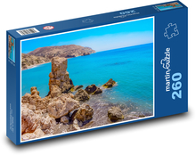Cyprus - Petra tou Romiou, island Puzzle 260 pieces - 41 x 28.7 cm 