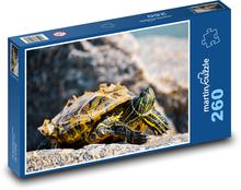 Żółw - lato, słońce Puzzle 260 elementów - 41x28,7 cm