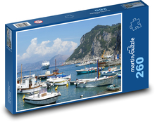 Capri - Italy, boats Puzzle 260 pieces - 41 x 28.7 cm 