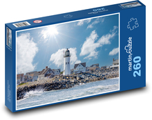 Gloucester - England, lighthouse Puzzle 260 pieces - 41 x 28.7 cm 