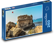 Rock - rocky coast, sea Puzzle 260 pieces - 41 x 28.7 cm 