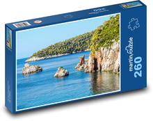 Řecko - Skopelos, moře Puzzle 260 - 41x28,7 cm