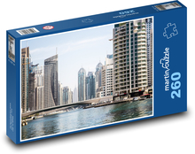 Dubai - Stadt, Architektur Puzzle 260 Teile - 41 x28,7 cm