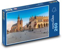 Krakov - Poľsko, mesto Puzzle 260 dielikov - 41 x 28,7 cm 