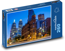 Toronto - Canada, City Puzzle 260 pieces - 41 x 28.7 cm 