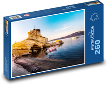 Moře - pobřeží, pláž Puzzle 260 dílků - 41 x 28,7 cm