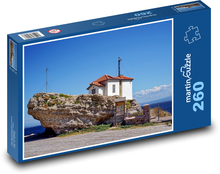 Grécko - príroda, skala Puzzle 260 dielikov - 41 x 28,7 cm 