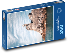 More - ostrov, hrad Puzzle 260 dielikov - 41 x 28,7 cm 