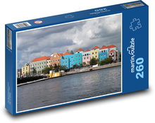 Willemstad - Capital of Curacao, Antilles Puzzle 260 pieces - 41 x 28.7 cm 