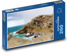 Portoriko - pláž, more Puzzle 260 dielikov - 41 x 28,7 cm 