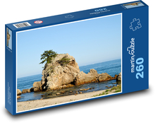 Ocean - island, pine Puzzle 260 pieces - 41 x 28.7 cm 