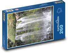 Vodopád - řeka, příroda Puzzle 260 dílků - 41 x 28,7 cm