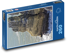 Nový Zéland - Národný park Paparoa, skaly Puzzle 260 dielikov - 41 x 28,7 cm 