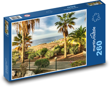 Tenerife - moře, palmy Puzzle 260 dílků - 41 x 28,7 cm
