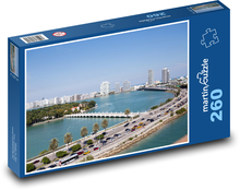 Miami - Stadt, Verkehr Puzzle 260 Teile - 41 x28,7 cm