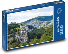 Dům - město, příroda Puzzle 260 dílků - 41 x 28,7 cm